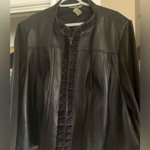 Nygard women's leather jacket women's size 3X